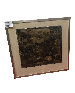 HSP MOTIF ABSTRAIT SIGNE ENCADREMENT ALU 65.5 X 60.5 CM