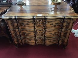 COMMODE NOYER ARBALETE ST LXV PROVENCAL 3 TIROIRS 130 X 58 X H 89 CM