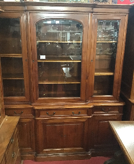 BIBLIOTHEQUE MERISIER 2 CORPS 7P 3T 195 X 48 X H 229 CM 