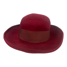 PHILIPPE MODEL PARIS chapeau femme couleur rouge