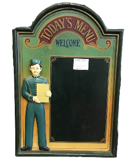 COUNTRY CORNER CADRE ARDOIRE TODAYS MENU 72 x 50 cm