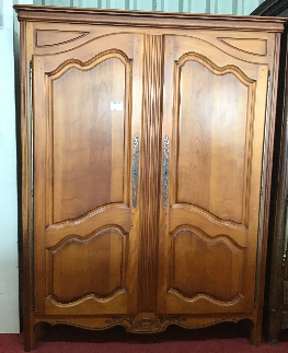 ARMOIRE ST LXV MERISIER 2P 45/146CM H200CM  