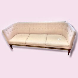 ARN JACOBSEN BANQUETTE GONDOLE ROSE 200 X 82 X 54 