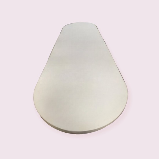 MOOI PAPER TABLE BOIS LAQUE BLANC 400 X 120 X 77 CM