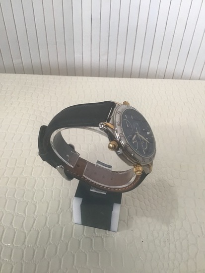 ORIENT MONTRE CHRONOGRAPH BRACELET CUIR NOIR 