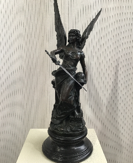 BRONZE DE VICTOIRE BRONZE CUIVRE H75CM 