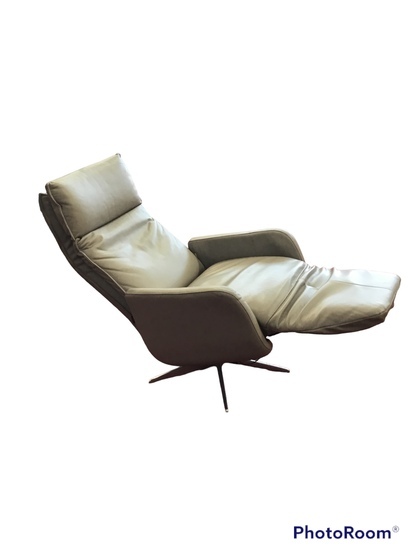FAUTEUIL RELAX CUIR ELECTRIQUE SANS FIL AVEC TELECOMMANDE A LA CAISSE