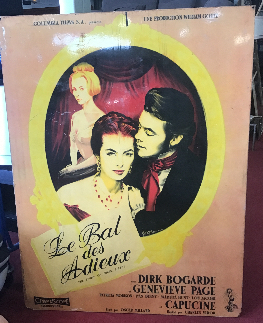AFFICHE COLUMBIA FILMS LE BAL DES ADIEUX/ BRIGITTE BARDOT 117/153CM 