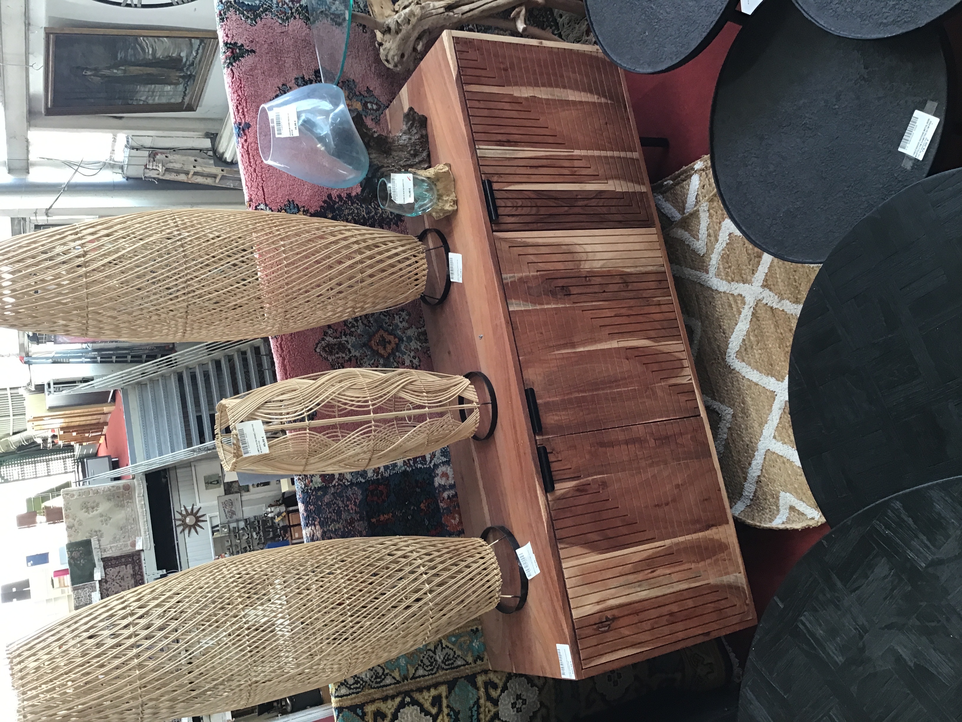 BUFFET 3 PORTES EN ACACIA PRIX FIXE NE BAISSE PAS