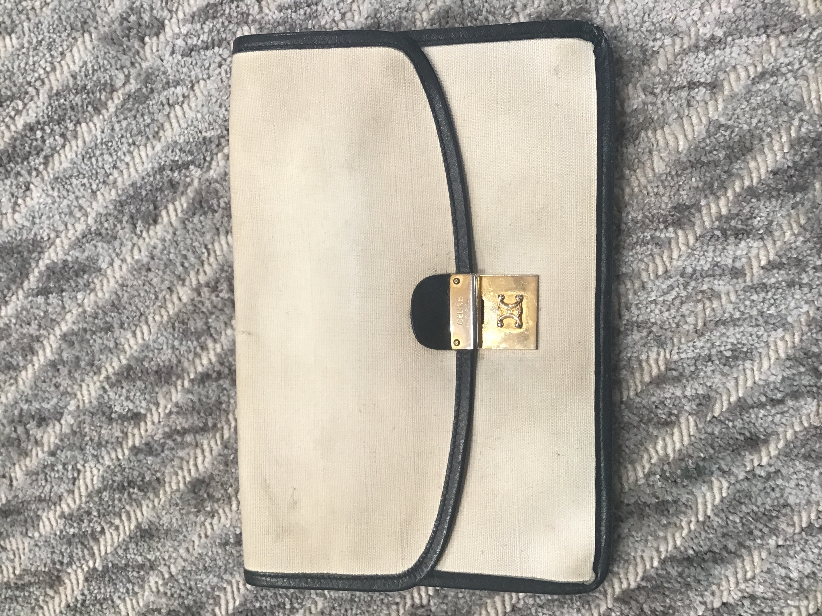 CELINE PARIS pochette tissus en l etat