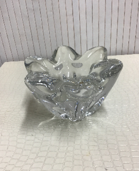BACCARAT CENDRIER TULIPE 9/15CM 